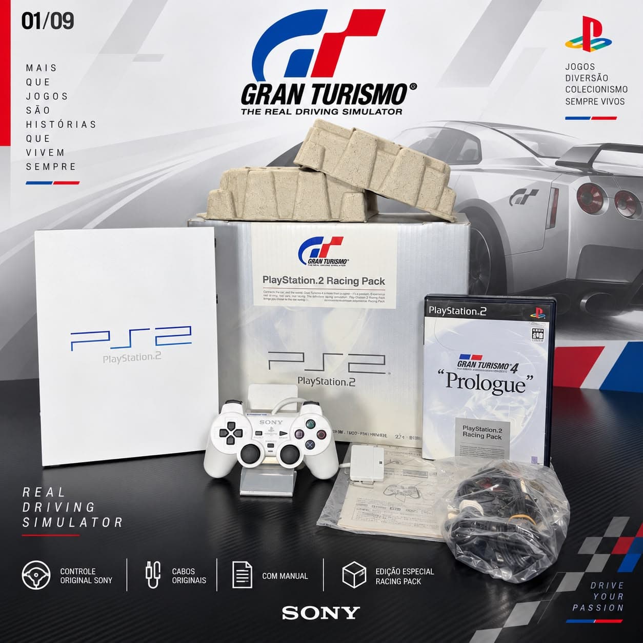 PlayStation 2 Racing Pack Gran Turismo 4 Prologue